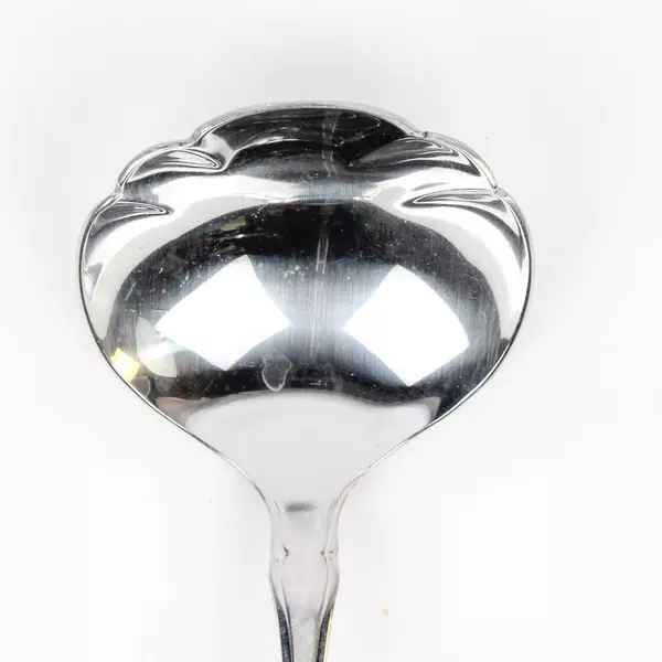 Oneida Classic Mood Serving Piece Solid Gravy Ladle Stainless Steel 8 Inches