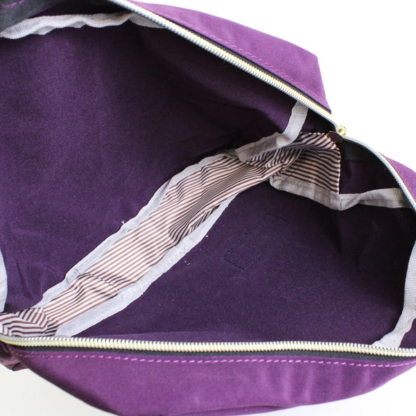 Lovevook Plum Purple Cosmetic Bag Makeup Pouch