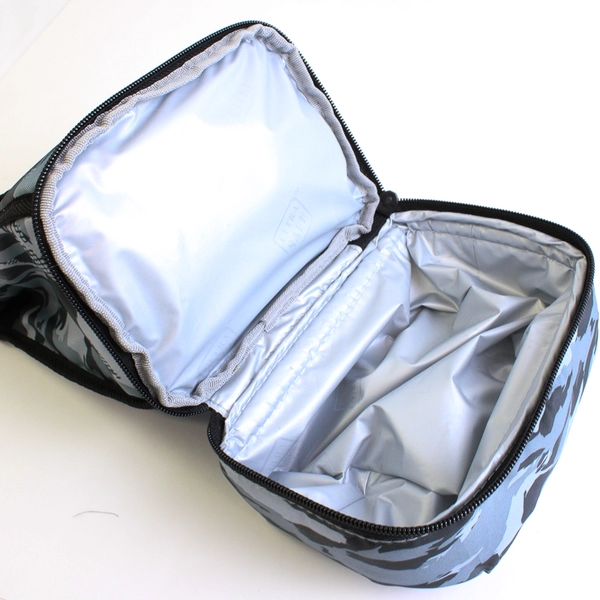 Arctic Zone Gray Camouflage Lunch Bag with Handle