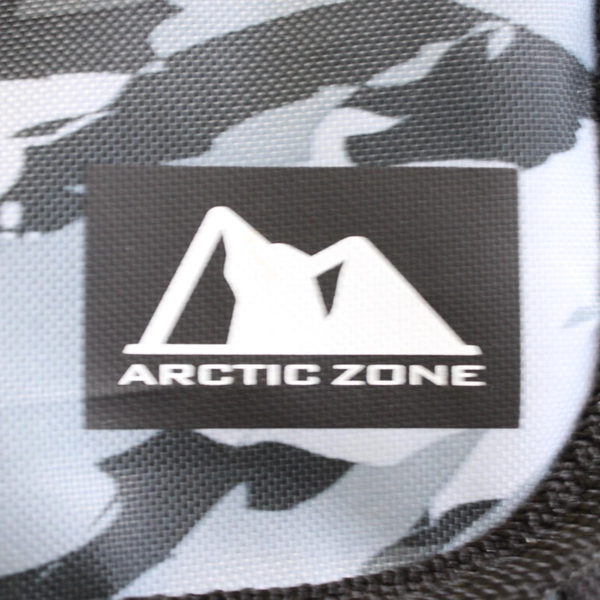 Arctic Zone Gray Camouflage Lunch Bag with Handle