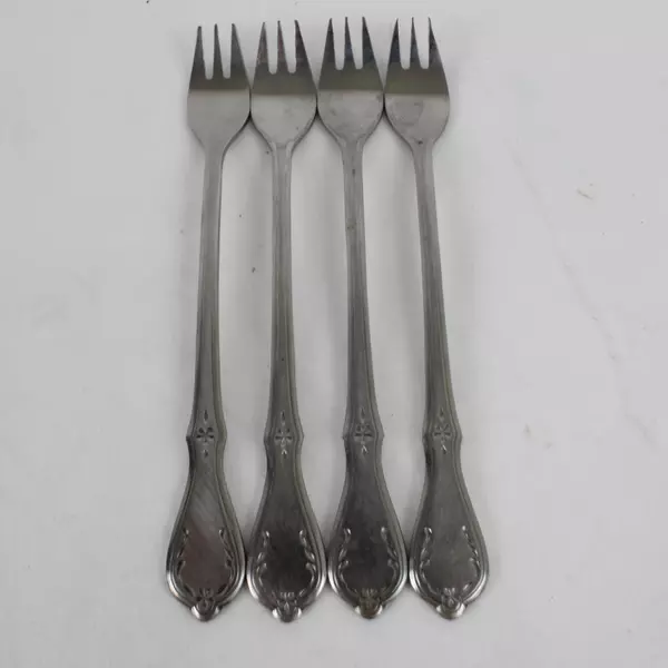 Lot of 4 Oneida Northland EveningStar Stainless Steel Cocktail 6" Made In Korea