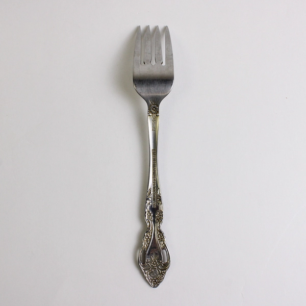 Reed & Barton Baroque Stainless Steel Salad Fork