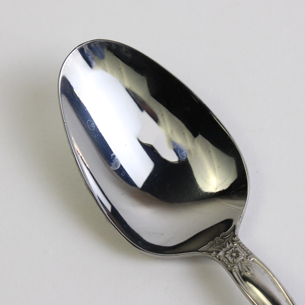 Set of 4 Reed & Barton Baroque Stainless Steel Soup Spoons