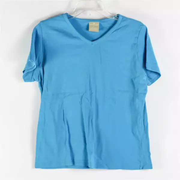 Lot of 2 Partners by Mervyn's Short-Sleeve T-Shirts Women's XL Blue and Purple