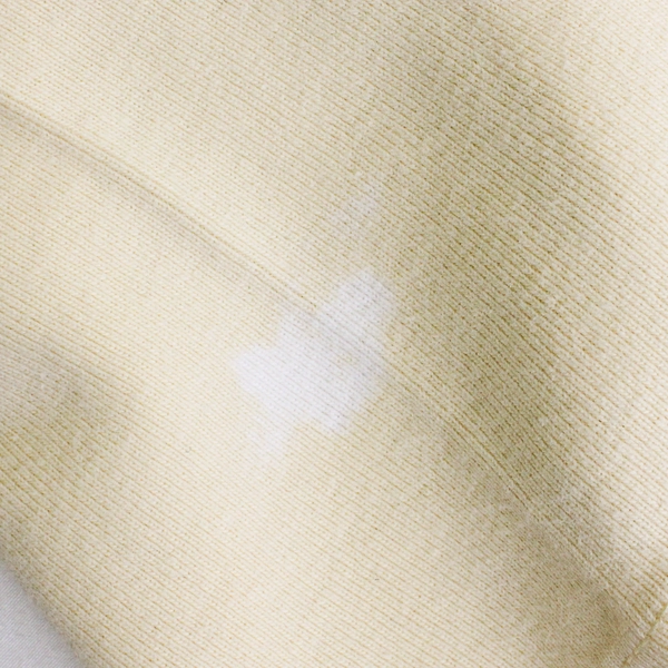 Atlantique Butter Yellow Short-Sleeve Cotton T-Shirt Women's Large FLAWED