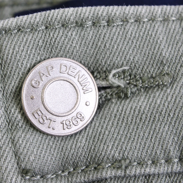 Gap Denim Green Leggings Women's Size 2/26