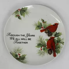 Lily Creek Through the Years We Will All Be Together Stoneware Christmas Plate
