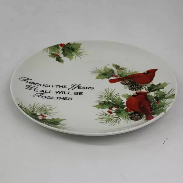 Lily Creek Through the Years We Will All Be Together Stoneware Christmas Plate