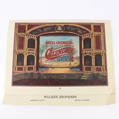 Vintage 1965 Shell Chemical Company Americana Calendar 