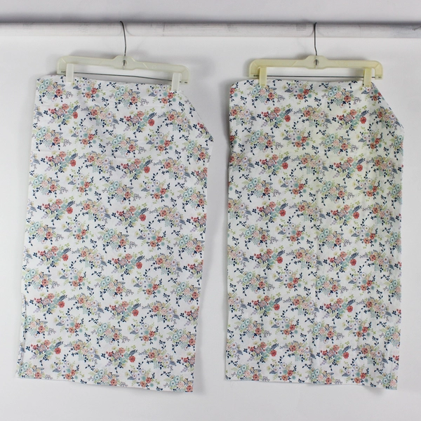 Lot Of 4 Walmart MainStays Full Bed Set (1 Flat, 1 Fitted, 2 Pillowcases) Floral