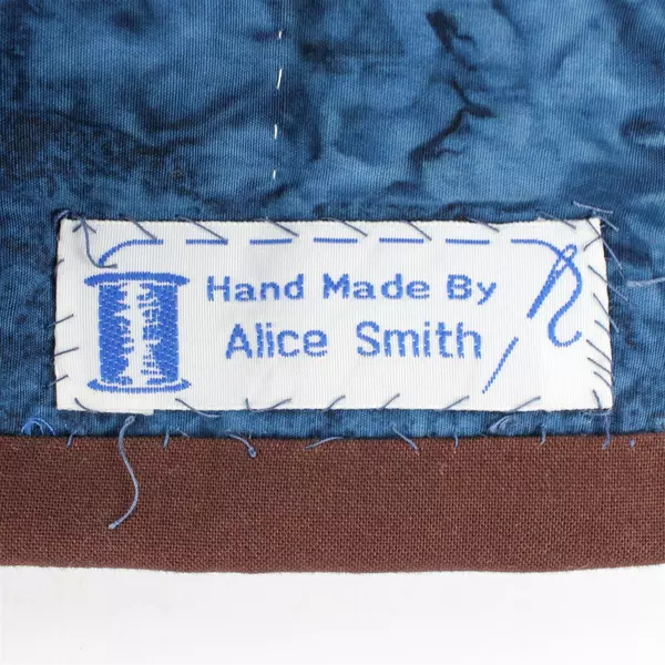 Handmade Alice Smith Deer Buck Lap Quilt Winter Home Cabin Decor 34" x 42"