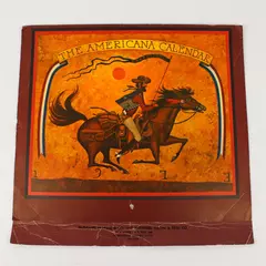 Vintage 1973 The Americana Calendar Designed by Charles Wysocki