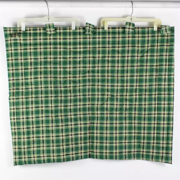 Handmade Quilted Bald Eagle Nest Tab Top Wall Hanging 30" x 39" Cabin Decor