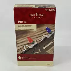 Holiday Living 100 CT Gutter Shingle Clips For Outdoor Lights