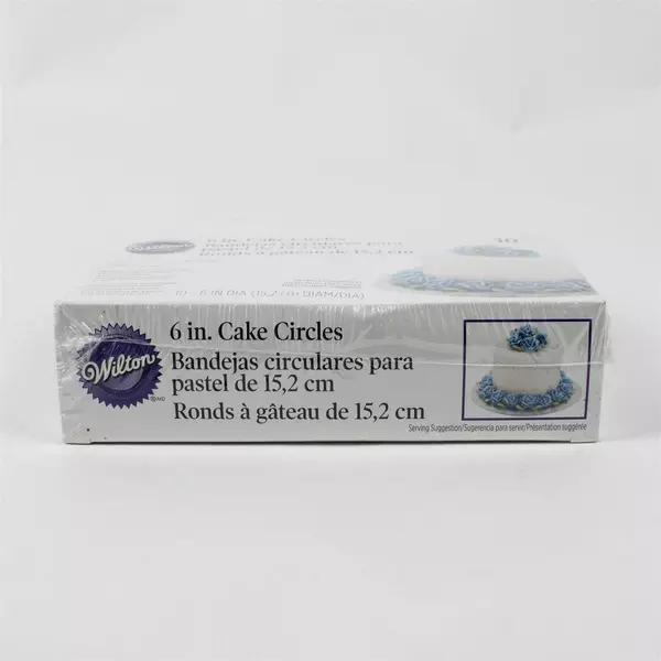 Set of 10 Wilton 6" Cake Circles Baking Supply
