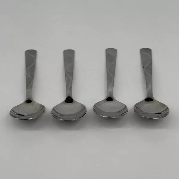 Lot of 4 Cambridge Soup Spoons Boa Frost Stainless Steel 7 7/8" Made in China