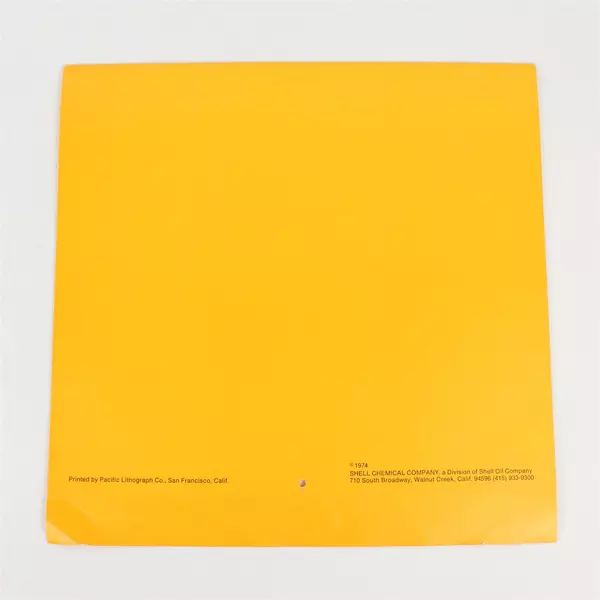 Vintage 1975 The Americana Calendar Designed by Charles Wysocki