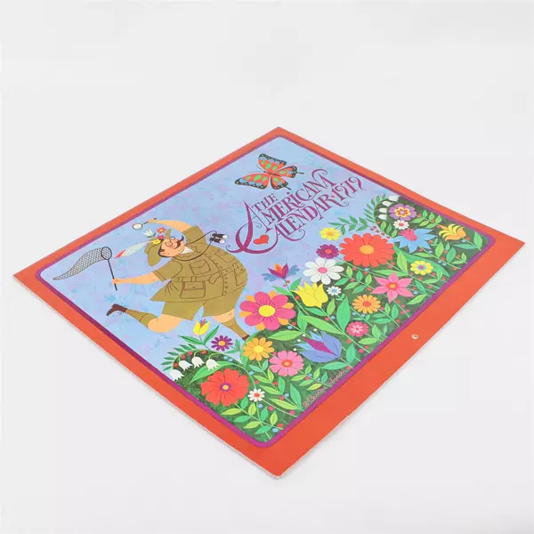 Vintage Amcal Inc 1979 The Americana Calendar Designed by Charles Wysocki