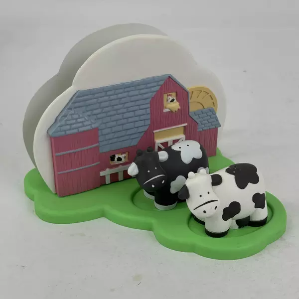 Avon Down On The Farm Napkin Holder and Salt & Pepper Shaker Set