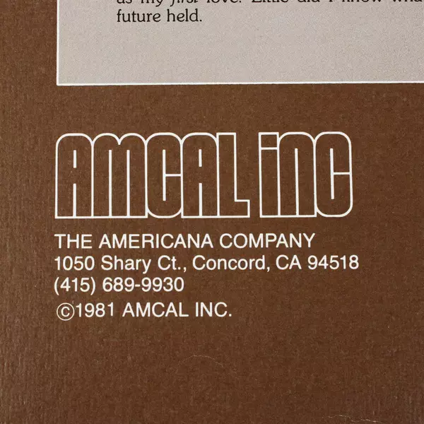 Vintage Amcal Inc 1982 The Americana Calendar Designed by Charles Wysocki