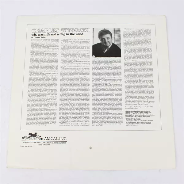 Vintage Amcal Inc 1983 The Americana Calendar Designed by Charles Wysocki