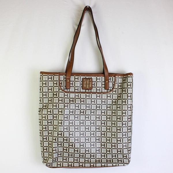 2-Piece Tommy Hilfiger Shoulder Bag and Wallet Set Faux Leather Trim