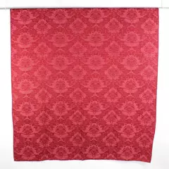 Unbranded Patterned Solid Raspberry Red Rectangular Color Tablecloth 57" x 86"