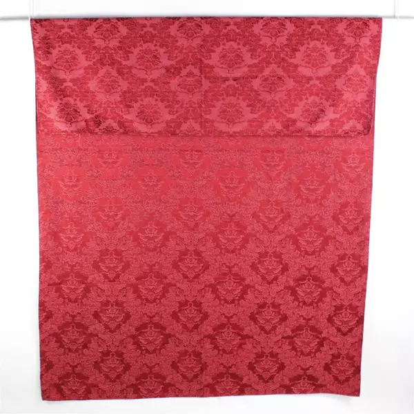 Unbranded Patterned Solid Raspberry Red Rectangular Color Tablecloth 57" x 86"