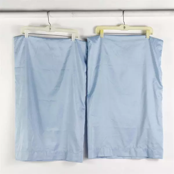 Lot Of 4 Mainstays Full Sheet Set (Fitted, Flat, 2 Pillowcases) Solid Light Blue