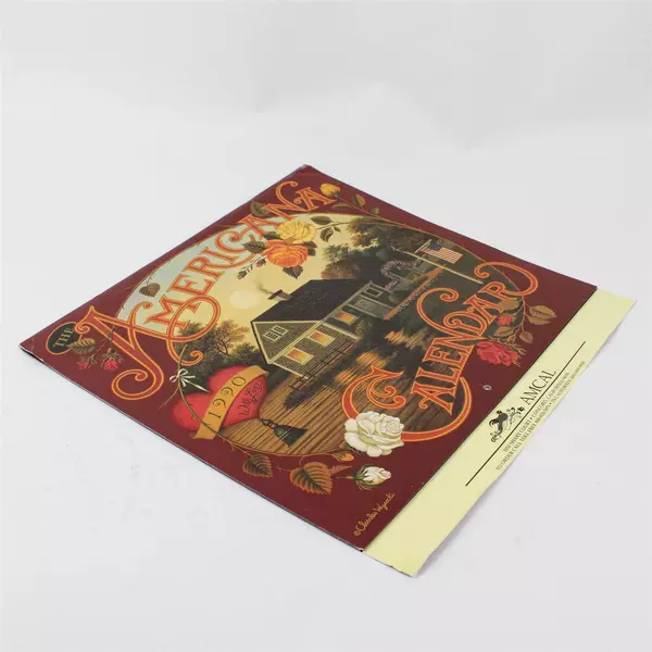 Vintage Amcal Inc 1990 The Americana Calendar Designed by Charles Wysocki