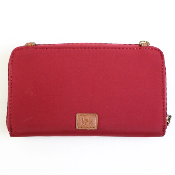 The Sak Women's Solid Red Nylon Wallet