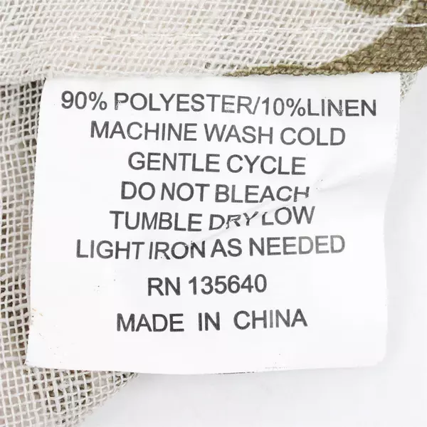 CHD Home Textiles LLC Curtain Panel Metal Grommets Vine/Leaf Pattern 36" x 83"