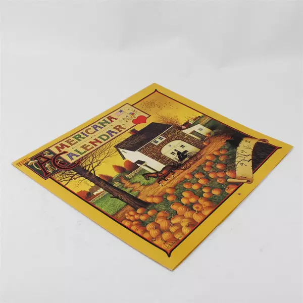 Vintage Amcal Inc The Americana Calendar 1992 Designed by Charles Wysocki 