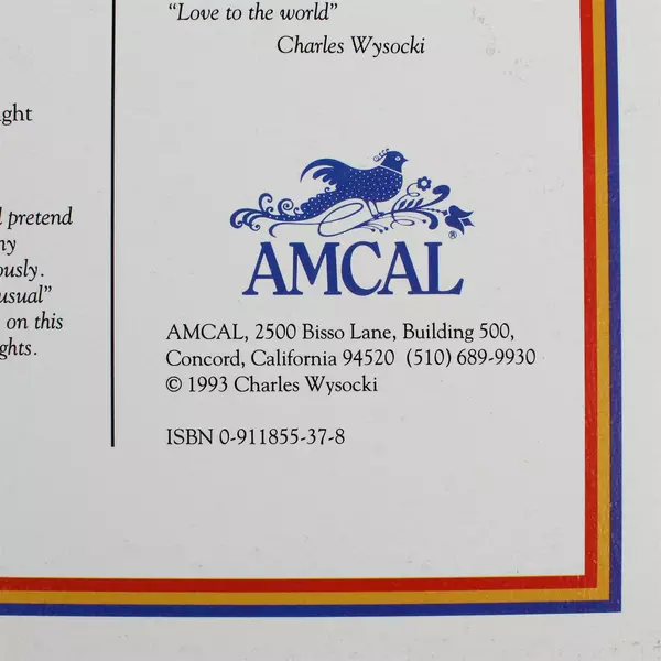 Vintage 1994 The Americana Calendar Designed by Charles Wysocki