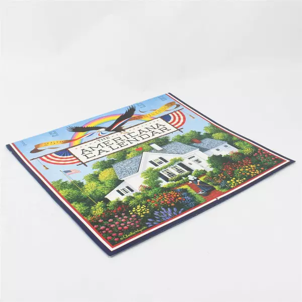 Vintage 1996 The Americana Calendar by Charles Wysocki 25th Anniversary Issue