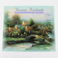 Vintage 1997 Thomas Kinkade Painter of Light Calendar 
