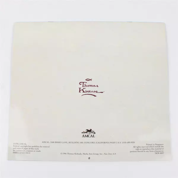 Vintage 1997 Thomas Kinkade Painter of Light Calendar 