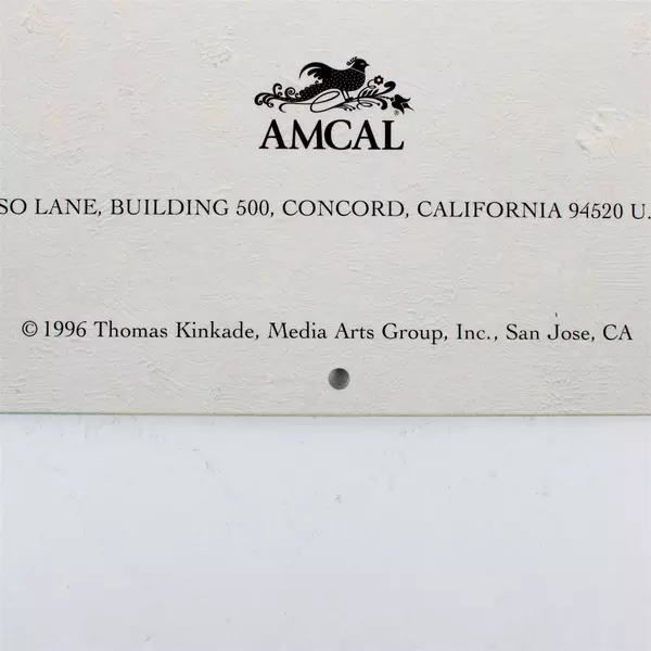 Vintage 1997 Thomas Kinkade Painter of Light Calendar 