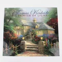 Vintage 1998 Thomas Kinkade Painter of Light Calendar 