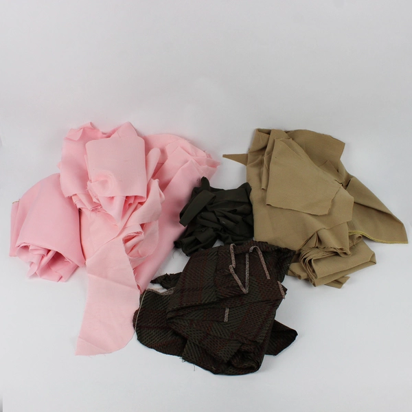 3+ Lb Lot of Cut Fabric Scraps from Unfinished Sewing Projects