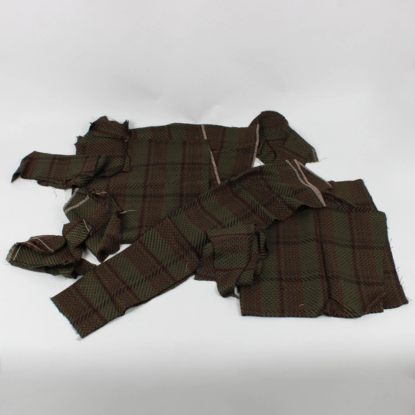 3+ Lb Lot of Cut Fabric Scraps from Unfinished Sewing Projects