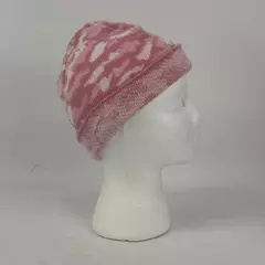 Pink Camo Beanie Tri-Color with Embroidered H Logo Port & Co.
