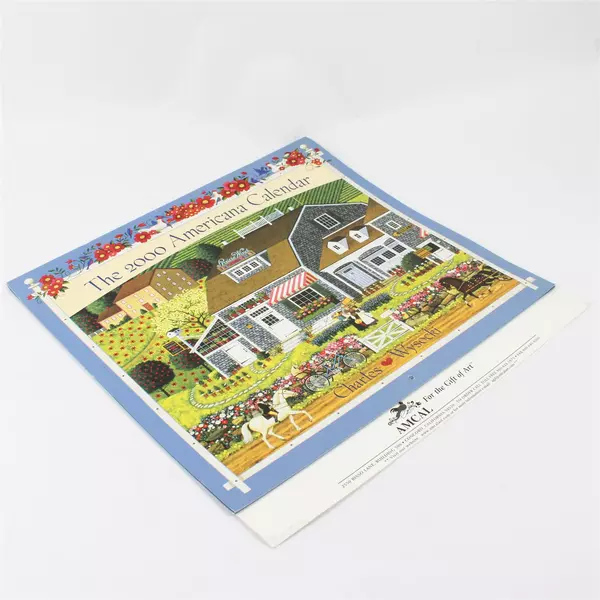 Vintage Charles Wysocki The 2000 Americana Calendar 