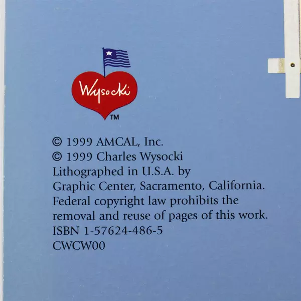 Vintage Charles Wysocki The 2000 Americana Calendar 