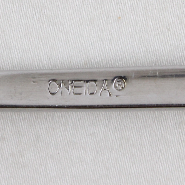 Lot Of 5 Oneida Silver Emma (Stainless) Dinner Forks 8" Long