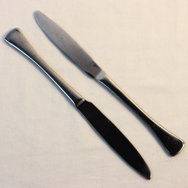 Lot Of 5 Oneida Silver Emma (Stainless) Dinner Knives 9.5" Long