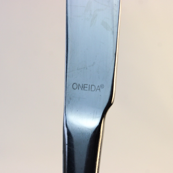 Lot Of 5 Oneida Silver Emma (Stainless) Dinner Knives 9.5" Long