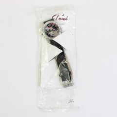 Toni Women's Crystal Wristwatch Rhinestone and Floral Details