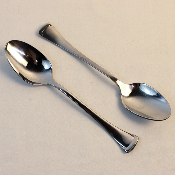 Lot Of 5 Oneida Silver Emma (Stainless) Soup Spoons 7" Long