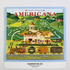 Unique Collectible Charles Wysocki Americana Calendar 2006